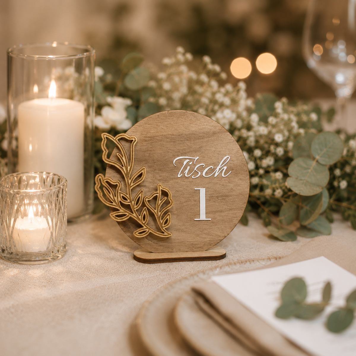 Tischnummern - Boho (ab €5,00/Stk.)